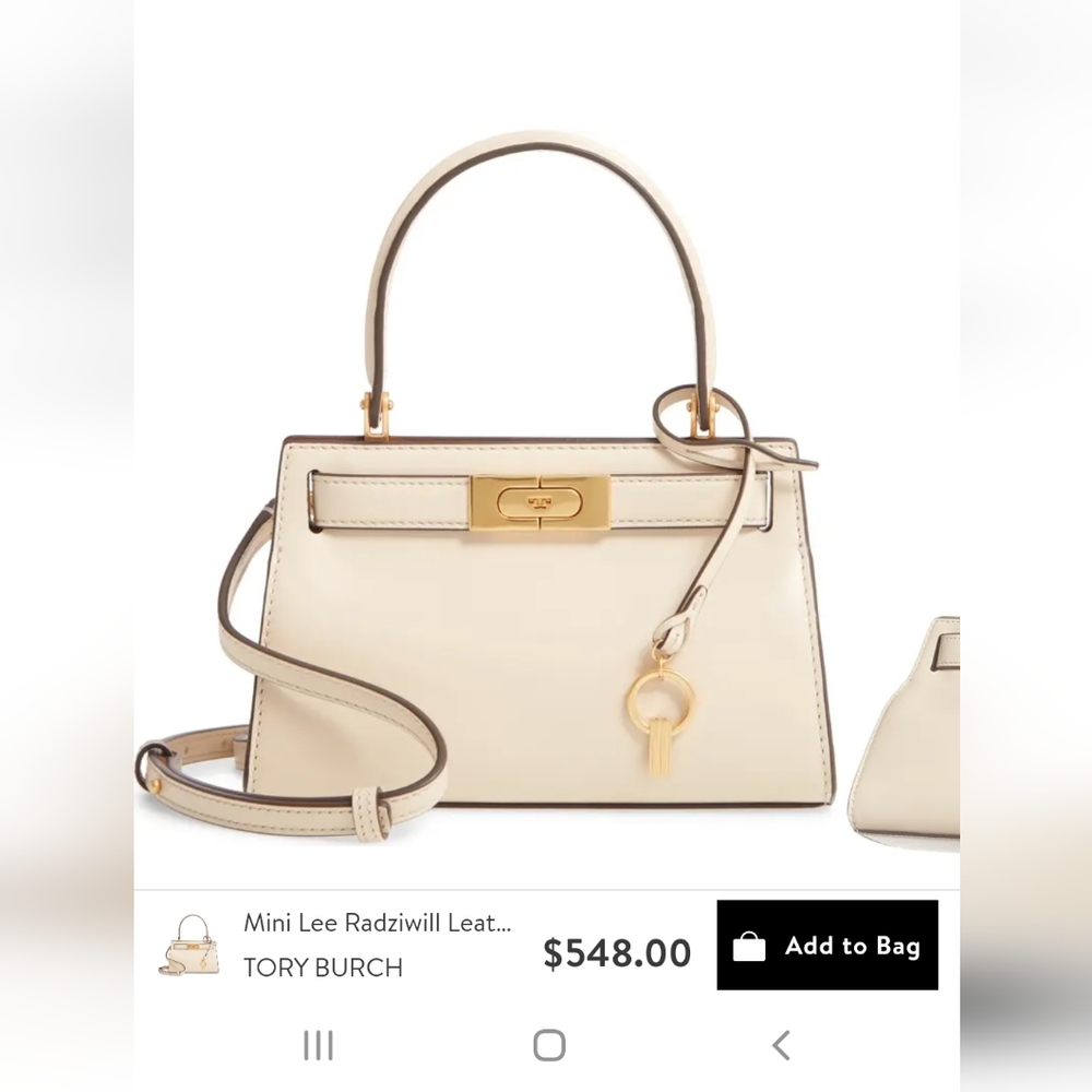 TORY BURCH LEE RADZIWILL PETITE BAG 